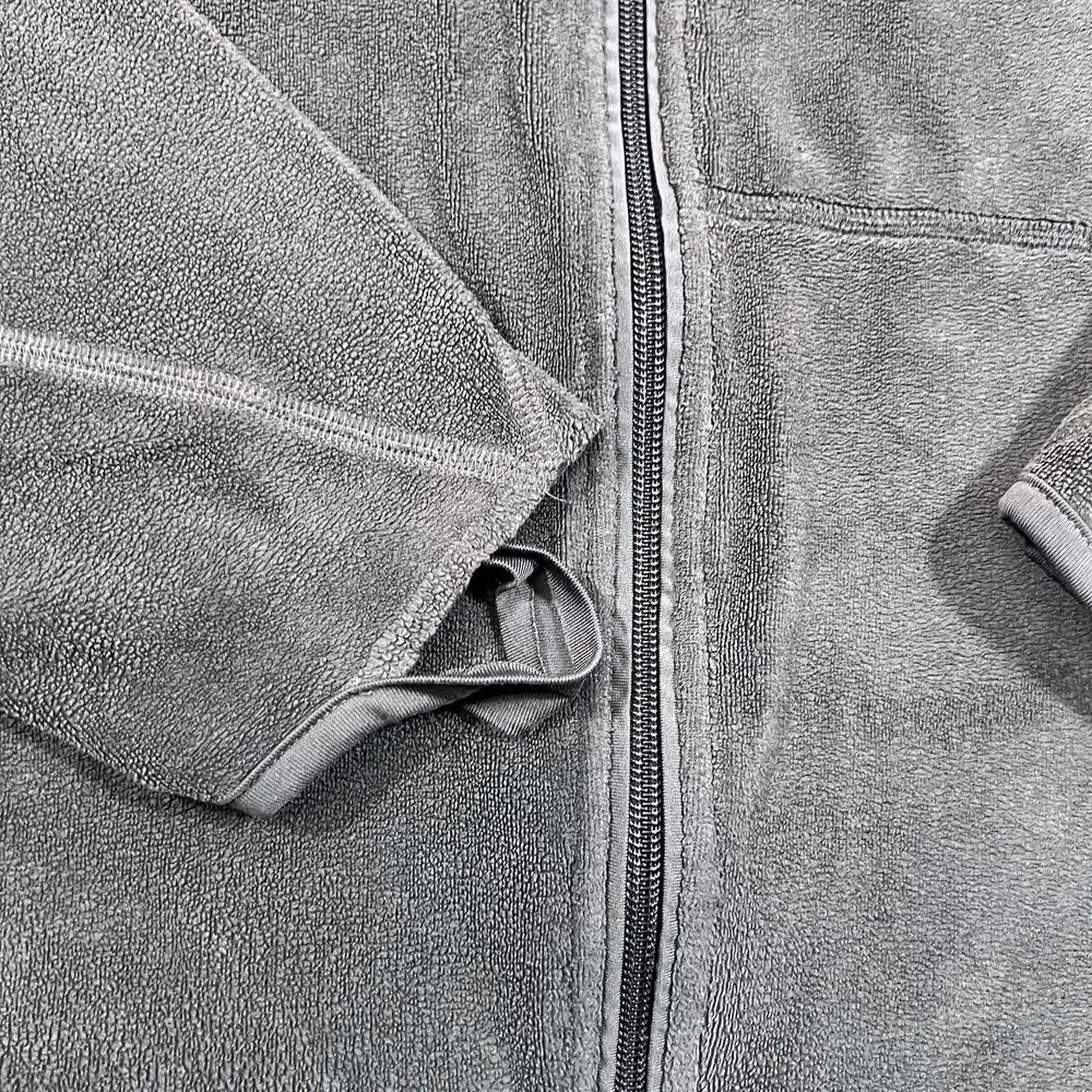 Horny Toad Grey Full Zip Fleece Lightweight Soft Jacket Men's Size XL - Picture 3 of 11